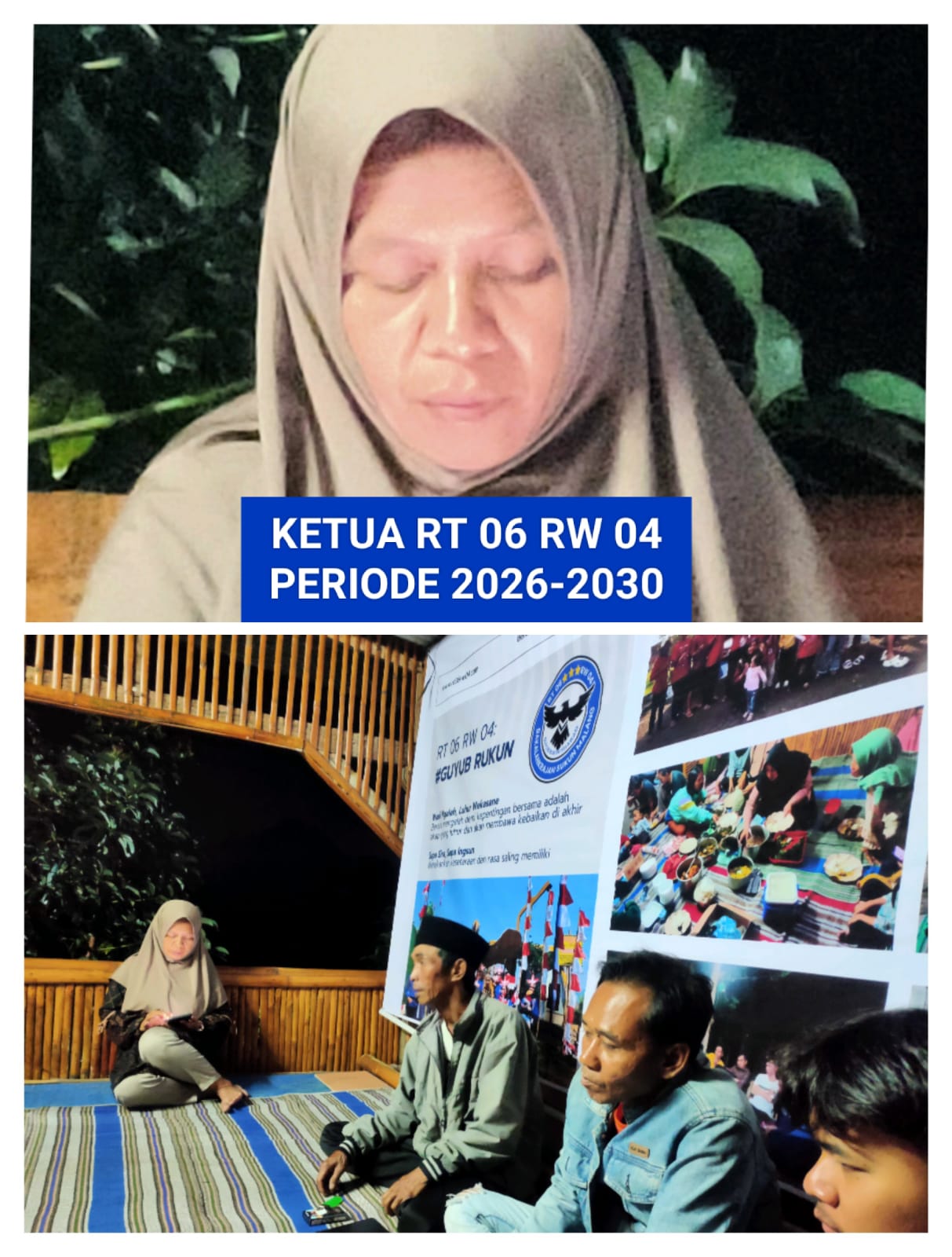 Melalui Musyawarah Warga, Ketua RT 06 RW 04 Terpilih untuk Masa Bakti 2026–2030